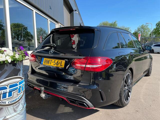Mercedes-Benz C-KLASSE C43 AMG, 4MATIC, Burmester, LED, Carbon, DAB, Trekhaak, 1e eigenaar!