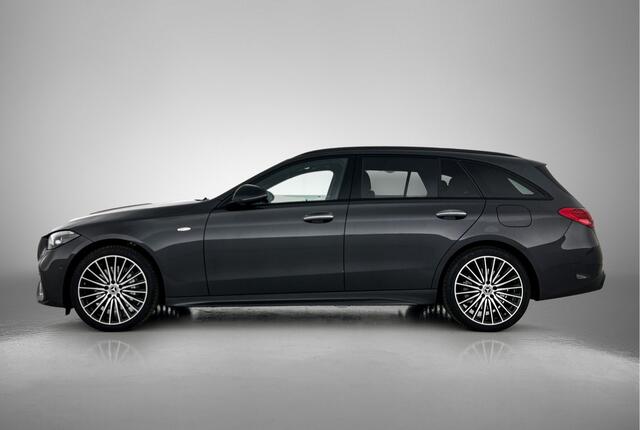 Mercedes-Benz C-KLASSE Estate 300 e Business Solution AMG | Trekhaak | Nightpakket | Parkeerpakket met 360°-camera | KEYLESS GO-comfortpakket | Antidiefstalpakket GUARD 360° Plus | EASY PACK achterklep | Memorypakket |