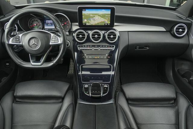 Mercedes-Benz C-KLASSE C200 AMG 184pk Panoramadak Burmester Night pakket 19" LMV Command Full led