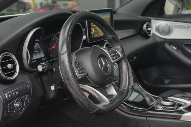 Mercedes-Benz C-KLASSE C200 AMG 184pk Panoramadak Burmester Night pakket 19" LMV Command Full led
