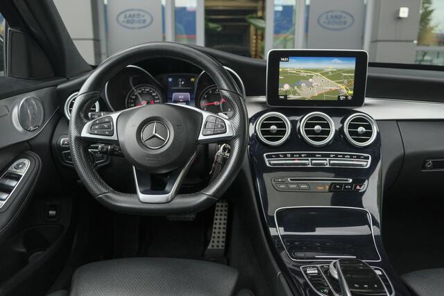 Mercedes-Benz C-KLASSE C200 AMG 184pk Panoramadak Burmester Night pakket 19" LMV Command Full led