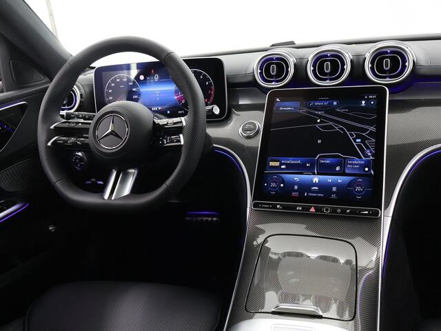 Mercedes-Benz C-KLASSE Estate 180 AMG NIGHT | Panoramadak | Stoelmemory | 360 camera | Elektrische Achterklep | Apple Carplay | Keyless Entry |
