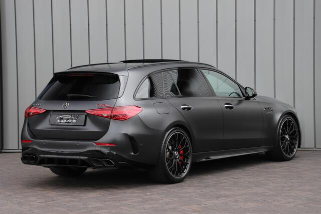 Mercedes-Benz C-KLASSE Estate AMG 63 S E Performance | 680PK | Achterasbesturing | Keyles-go | Carbon | Head-up | Digital-light | Sfeerverlichting | AMG Drivers-package | Burmester | Pano | 2024.
