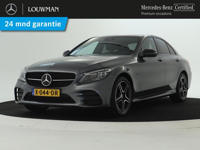 Mercedes-Benz C-KLASSE 300 e AMG Plug-In Hybride AMG Line | Night Pakket | Digitaal Dashboard | Dodehoek Assist | Led koplampen | 360° camera. Inclusief 24 maanden MB Certified garantie voor Europa.