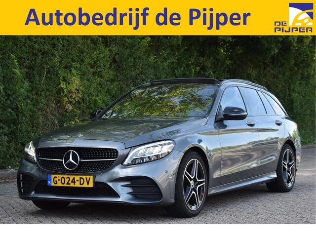 Mercedes-Benz C-KLASSE Estate 180 Business Solution AMG Facelift NL-Auto | Pano.dak | Leder | Camera | Virtual Cockpit | Sfeeverlichting | Full LED