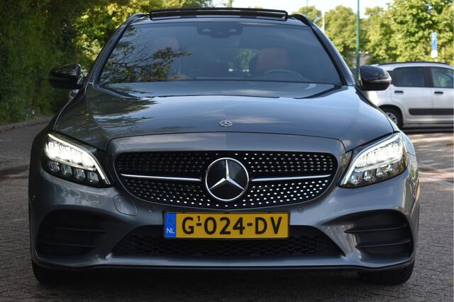 Mercedes-Benz C-KLASSE Estate 180 Business Solution AMG Facelift NL-Auto | Pano.dak | Leder | Camera | Virtual Cockpit | Sfeeverlichting | Full LED