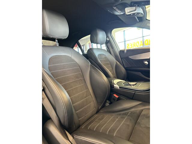 Mercedes-Benz C-KLASSE 200 Premium Plus Pack AMG Facelift | Cruise control | Climate control | Achteruitrijcamera | Adaptief onderstel | Navigatie | Sfeerverlichting | 19''INCH AMG | Stoelverwarming