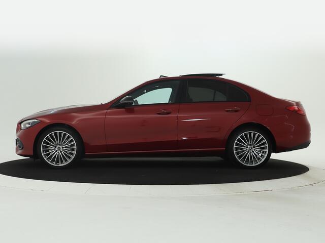 Mercedes-Benz C-KLASSE 300 e AMG Plug-In Hybride AMG Styling | Panoramadak | Stoelkoeling Inclusief 24 maanden MB Certified garantie voor Europa.