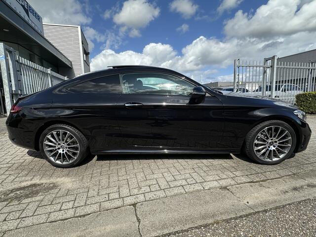 Mercedes-Benz C-KLASSE Coupé 180 AMG Line Night Pano-Dak | Keyless | Burmester | Stoelverw.