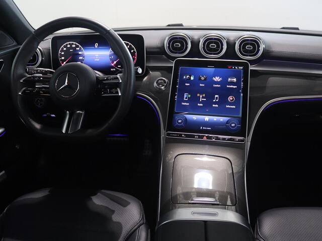 Mercedes-Benz C-KLASSE Estate 180 AMG Line | Premium Pakket | 360-camera | Panorama-schuifdak | Elektrische stoelen incl. Memory | Keyless GO | 19" AMG velgen |
