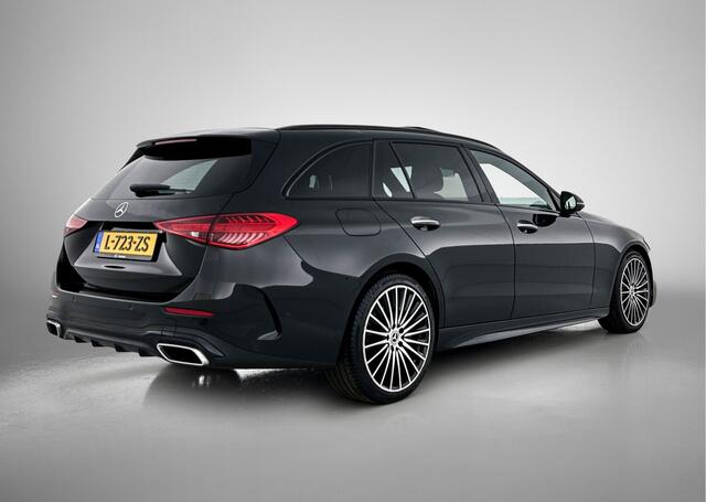 Mercedes-Benz C-KLASSE Estate 200 Launch Edition AMG Line | Panoramadak | Multispaaks lichtmetalen velgen | Elct. bed voorstoelen met memory | Navigatie | Parking support | Inclusief 24 maanden MB Certified garantie voor Europa.