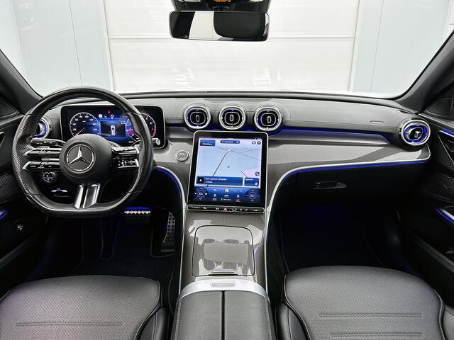 Mercedes-Benz C-KLASSE Estate 200 Launch Edition AMG Line | Panoramadak | Multispaaks lichtmetalen velgen | Elct. bed voorstoelen met memory | Navigatie | Parking support | Inclusief 24 maanden MB Certified garantie voor Europa.