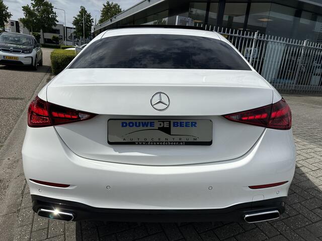 Mercedes-Benz C-KLASSE 200 AMG Line Pano-Dak | Burmester | HUD | Digital Light | Keyless