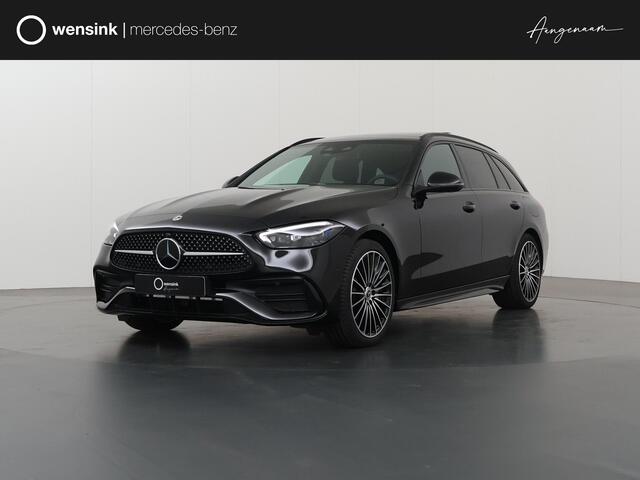 Mercedes-Benz C-KLASSE Estate 300e Business Solution AMG | Panoramaschuifdak | Rijassistentiepakket Plus | Trekhaak | Burmester | DIGITAL LIGHT | Night