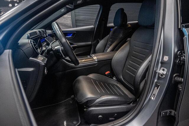 Mercedes-Benz C-KLASSE Estate 300 e AMG Line *Designo Magno / Niveauregulering / Sound-Systeem / Night-Pakket / Elektrische Trekhaak*