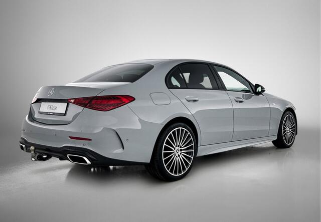 Mercedes-Benz C-KLASSE 300 e Business Solution AMG | Nightpakket | Trekhaak | Antidiefstalpakket GUARD 360° Plus | Memory voorstoelen | Parkeerpakket met 360°-camera |