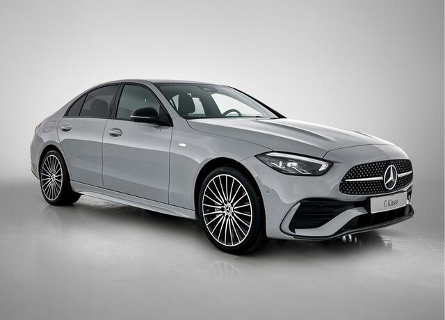 Mercedes-Benz C-KLASSE 300 e Business Solution AMG | Nightpakket | Trekhaak | Antidiefstalpakket GUARD 360° Plus | Memory voorstoelen | Parkeerpakket met 360°-camera |