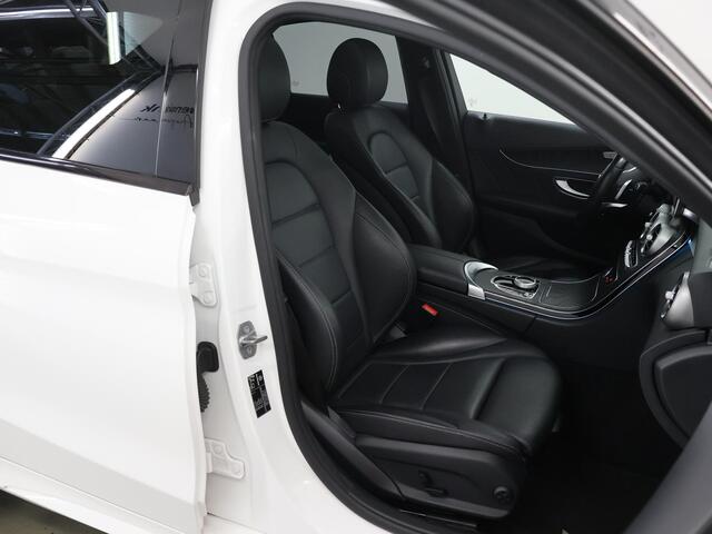 Mercedes-Benz C-KLASSE 180 AMG Sport Edition | Night | Luchtvering | Burmester | Panoramadak | 19" lichtmetalen velgen |
