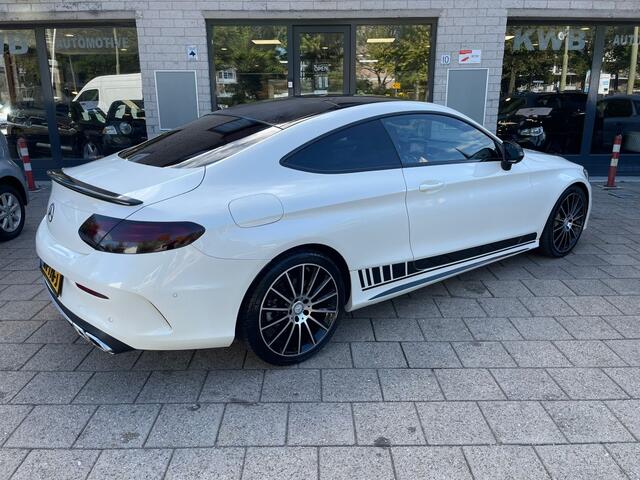 Mercedes-Benz C-KLASSE 200 Amg Bruin Leer Pano Burmester