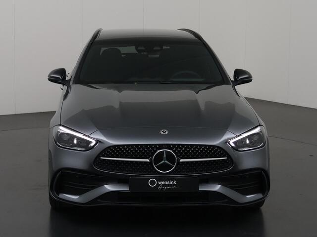 Mercedes-Benz C-KLASSE 300 e Business Solution AMG AMG Pakket | Memory | 360 Camera | Stuurassistent | Sfeerverlichting | Panoramadak | Burmester Sound System | Digital Light |