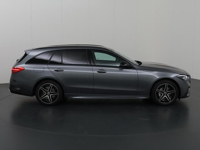 Mercedes-Benz C-KLASSE 300 e Business Solution AMG AMG Pakket | Memory | 360 Camera | Stuurassistent | Sfeerverlichting | Panoramadak | Burmester Sound System | Digital Light |
