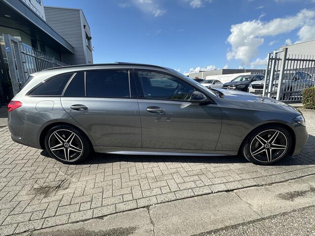 Mercedes-Benz C-KLASSE Estate 180 AMG Line Trekhaak | Pano | Night