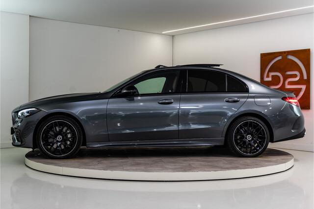 Mercedes-Benz C-KLASSE 300 e AMG Line 313PK Plug-In | Pano | Sfeer | Trekhaak | Leder | Laser | VOL! 12 MND Garantie