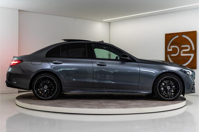 Mercedes-Benz C-KLASSE 300 e AMG Line 313PK Plug-In | Pano | Sfeer | Trekhaak | Leder | Laser | VOL! 12 MND Garantie