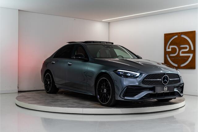 Mercedes-Benz C-KLASSE 300 e AMG Line 313PK Plug-In | Pano | Sfeer | Trekhaak | Leder | Laser | VOL! 12 MND Garantie