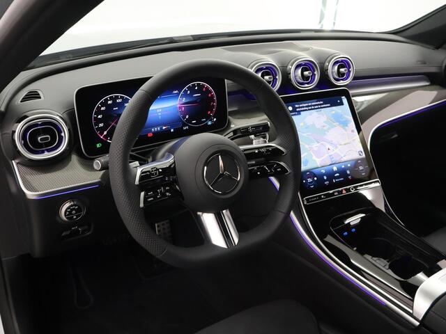 Mercedes-Benz C-KLASSE Estate 180 Business Solution AMG | Panoramadak | Night pakket | Memory stoelen | Keyless | Digital Light