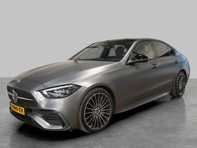 Mercedes-Benz C-KLASSE 200 AMG Line | Pano | Designo Magno | Night Pakket