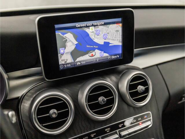 Mercedes-Benz C-KLASSE Estate 350 e Deluxe 279Pk Automaat (NAVIGATIE, CAMERA, LUCHTVERING, ADAPTIVE CRUISE, LEDER, ELEK SPORTSTOELEN, STOELVERWARMING, KEYLESS START, GETINT GLAS, NIEUWE APK, NIEUWSTAAT)