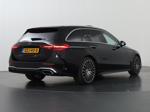 Mercedes-Benz C-KLASSE Estate 300 e AMG Line | Panoramadak | Memory | Headup | Stoelverwarming | Sfeerverlichting |