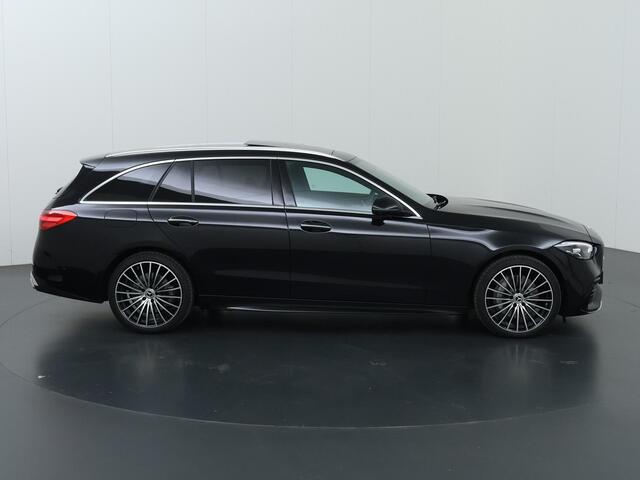 Mercedes-Benz C-KLASSE Estate 300 e AMG Line | Panoramadak | Memory | Headup | Stoelverwarming | Sfeerverlichting |