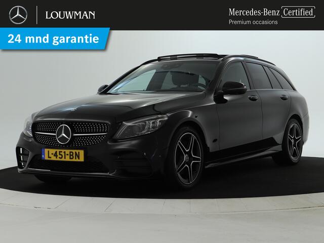 Mercedes-Benz C-KLASSE Estate 180 Business Solution AMG AMG Styling | Panoramadak | Sfeerverlichting | Nightpakket Inclusief 24 maanden MB Certified garantie voor Europa.