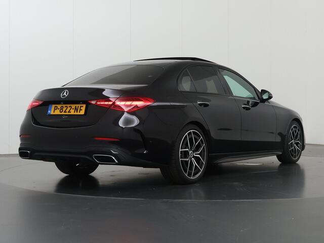 Mercedes-Benz C-KLASSE 200 Launch Edition AMG Line | Panoramadak | Digital Light | Night | Memory | Keyless | Sfeerverlichting | Burmester |