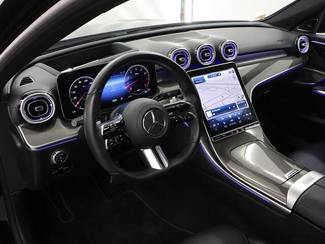 Mercedes-Benz C-KLASSE 200 Launch Edition AMG Line | Panoramadak | Digital Light | Night | Memory | Keyless | Sfeerverlichting | Burmester |