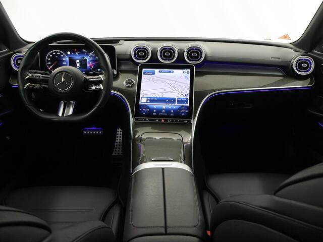 Mercedes-Benz C-KLASSE 200 Launch Edition AMG Line | Panoramadak | Digital Light | Night | Memory | Keyless | Sfeerverlichting | Burmester |