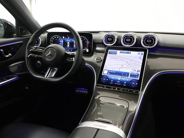 Mercedes-Benz C-KLASSE 200 Launch Edition AMG Line | Panoramadak | Digital Light | Night | Memory | Keyless | Sfeerverlichting | Burmester |