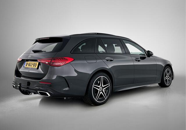 Mercedes-Benz C-KLASSE Estate 300 e AMG Line Trekhaak | Smartphone-integratie | Dodehoekassistent | Night pakket | Inclusief 24 maanden MB Certified garantie voor Europa.