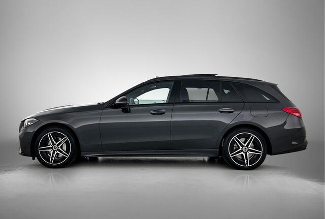 Mercedes-Benz C-KLASSE Estate 300 e AMG Line Trekhaak | Smartphone-integratie | Dodehoekassistent | Night pakket | Inclusief 24 maanden MB Certified garantie voor Europa.