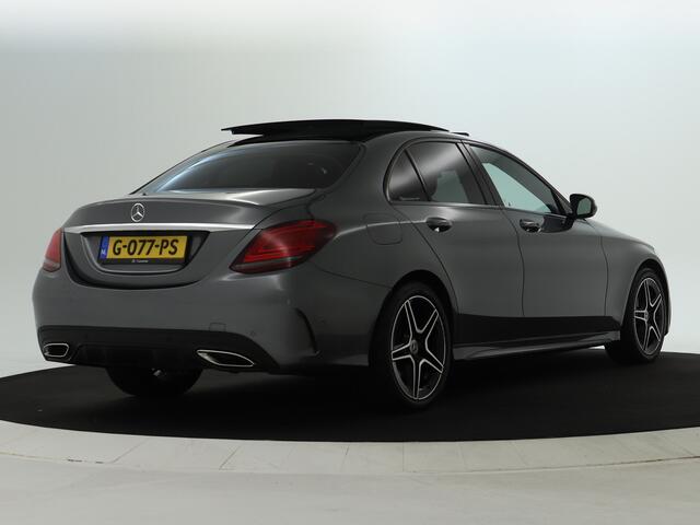 Mercedes-Benz C-KLASSE 180 Business Solution AMG AMG Line | Night Pakket | Panorama Schuif-Kanteldak. Inclusief 24 maanden Mercedes-Benz Certified garantie voor Europa.