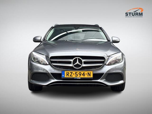 Mercedes-Benz C-KLASSE Estate 180 Premium Plus | Panoramadak | Leder | LED Koplampen | Stoelverwarming | Navigatie | Camera | Dodehoek | Rijklaarprijs!