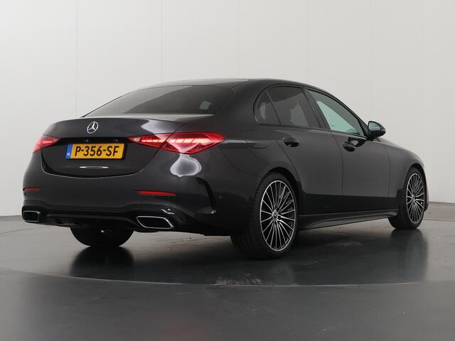Mercedes-Benz C-KLASSE 180 AMG Line | Night | 19" multispaaks lichtmetalen velgen | Achteruitrijcamera | Stoelverwarming | Sfeerverlichting |