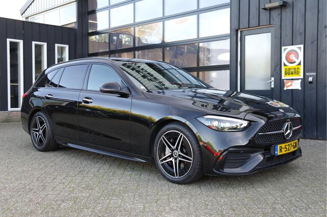 Mercedes-Benz C-KLASSE Estate 200d 164PK AMG Line | Adap.Cruise | Pano | Sfeer | Leder | Burmester | NL-Auto