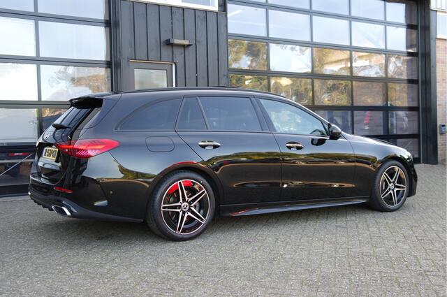 Mercedes-Benz C-KLASSE Estate 200d 164PK AMG Line | Adap.Cruise | Pano | Sfeer | Leder | Burmester | NL-Auto