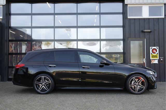 Mercedes-Benz C-KLASSE Estate 200d 164PK AMG Line | Adap.Cruise | Pano | Sfeer | Leder | Burmester | NL-Auto