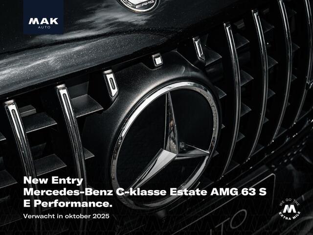 Mercedes-Benz C-KLASSE Estate AMG 63 S E Performance, MANUFAKTUR, pano, Burmester, Magno, HUD, ACC, memory, 360 camera, keyless, privacy
