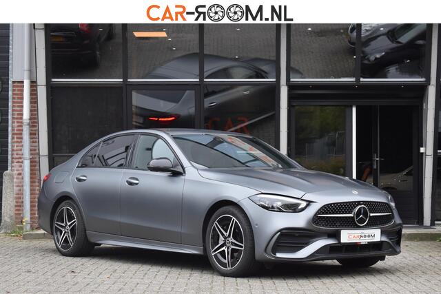 Mercedes-Benz C-KLASSE 300 e Luxury Line Amg Line Distronic Stuurvw Mat Grijs