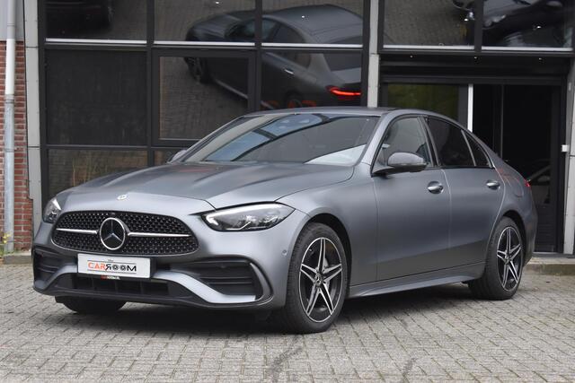 Mercedes-Benz C-KLASSE 300 e Luxury Line Amg Line Distronic Stuurvw Mat Grijs
